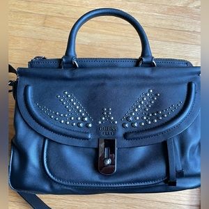 Guess Black Leather Handbag. Great Condition.